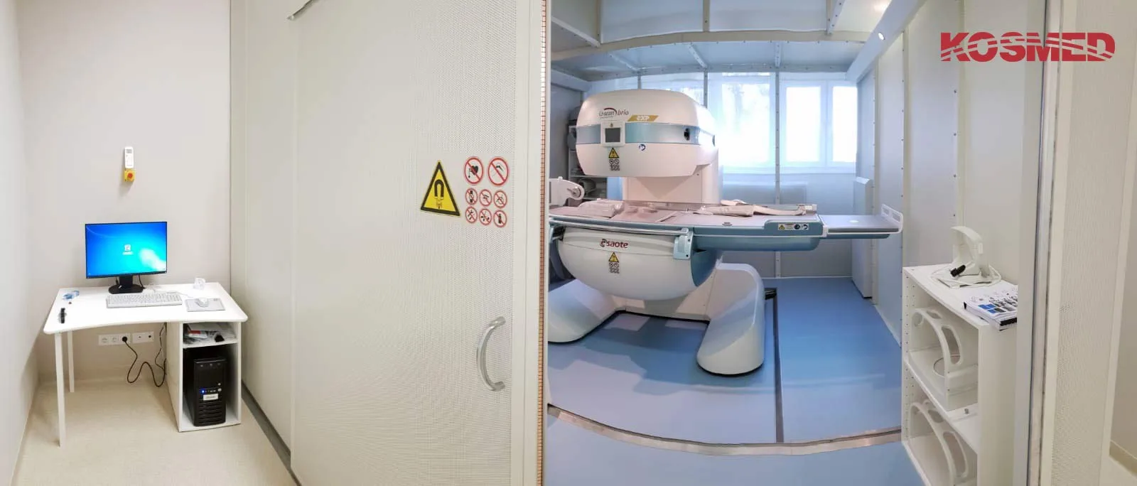 Pierwsza w Polsce  instalacja obrotowego rezonansu magnetycznego G-scan – badania w pozycji stojącej – zakończona sukcesem.