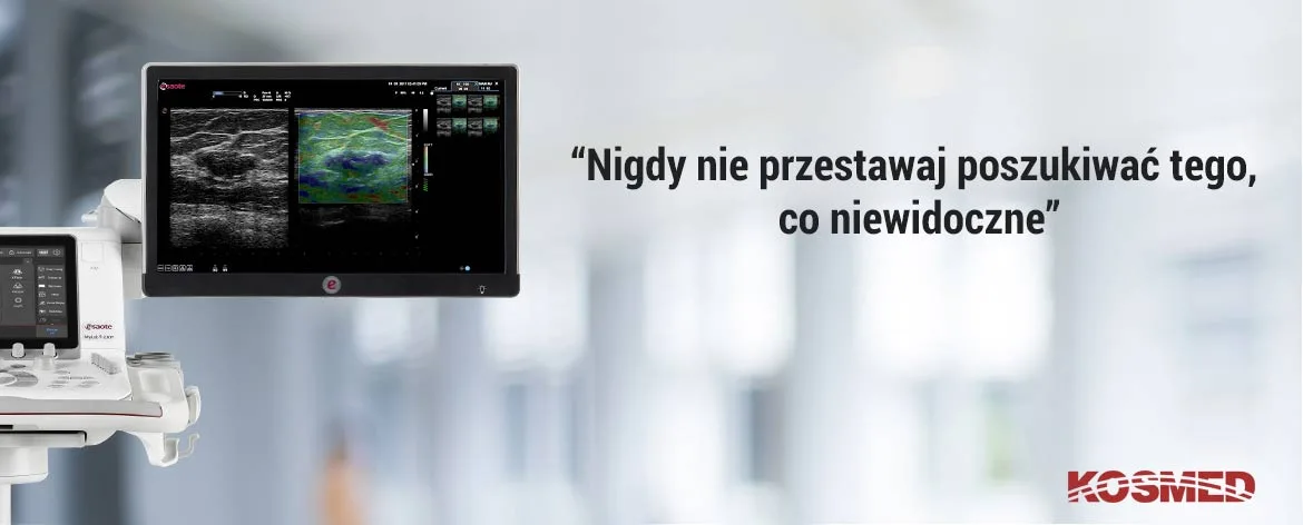 Nigdy nie przestawaj poszukiwać tego, co niewidoczne – nowa kampania komunikacyjna marki Esaote